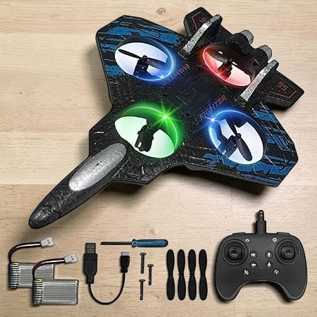 X33 Fighter Aircraft Drone - Remote Control Quadcopter